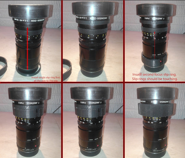 Seamless™ Follow Focus Gear for <b>Angenieux 45-90mm f2.8 for Leitz</b> Lens