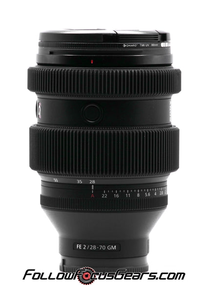 Seamless Follow Focus Gear Sony FE 28-70mm f2 GM Lens