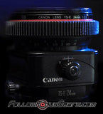Seamless Follow Focus Gear for Canon EF 24mm f3.5 L TS-E Tilt Shift