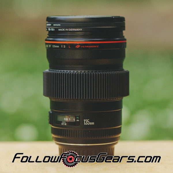 Seamless Follow Follow Focus Gear for Canon EF 135mm f2 L Series USM Lens