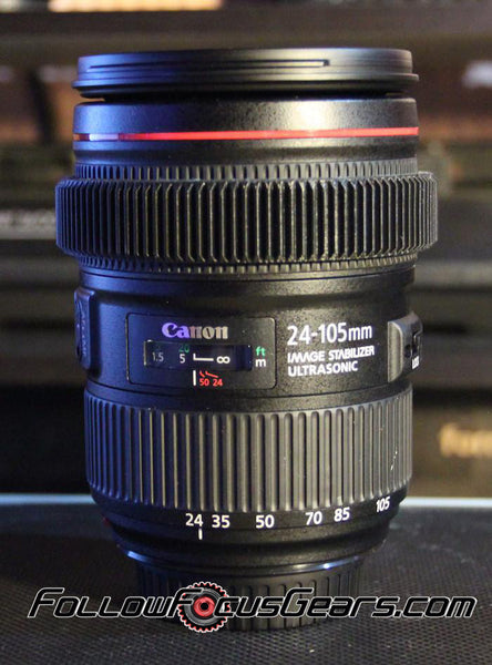 Seamless™ Follow Focus Gear for Canon EF 24-105mm f4L IS USM II