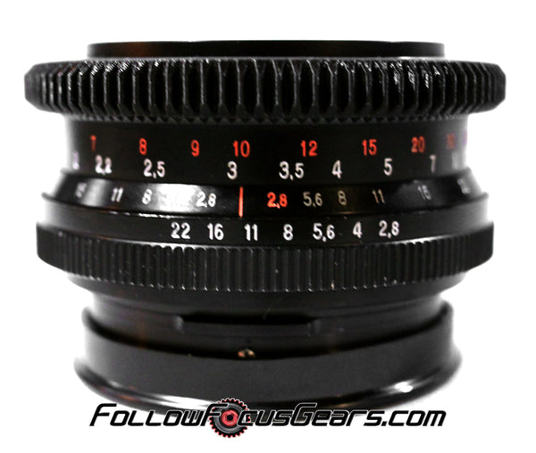 Seamless Follow Focus Gear for Carl Zeiss Jena 80mm f2.8 DDR Biometar MC Lens