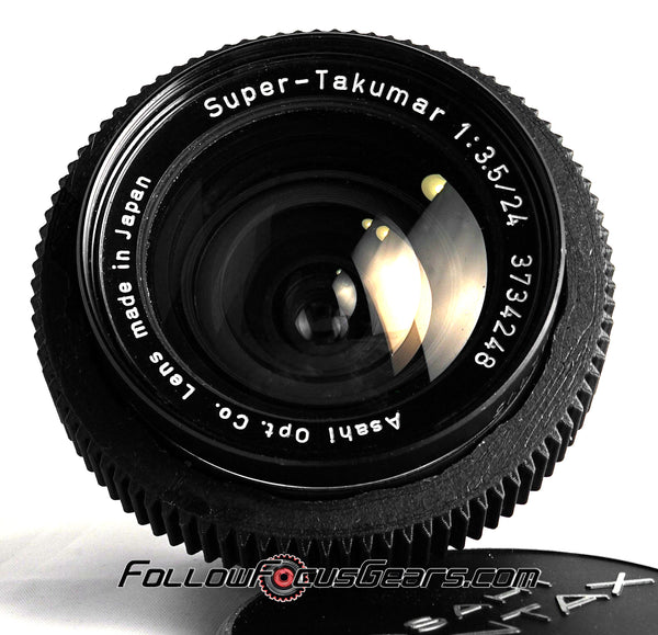 Seamless Follow Focus Gear for Ashahi Opt. Co. Super Takumar 24mm f3.5 Lens
