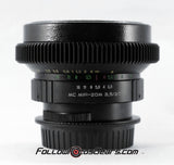 Seamless Follow Focus Gear for Mir-20M 20mm f3.5 MC Lens