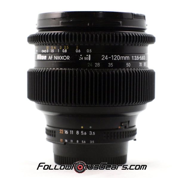 Seamless™ Follow Focus Gear for Nikon AF 24-120mm f3.5-5.6 D Lens