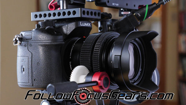 Seamless™ Follow Focus Gear for <b>Panasonic Leica 12-60mm f2.8-4 DG Lumix G Vario-Elmarit ASPH</b> Lens