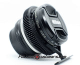 Seamless Follow Focus Gear for Nikon 20mm f2.8 AIS Lens