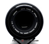 Seamless™ Follow Focus Gear for <b>Canon FD 100mm f4 S.C.</b> Lens