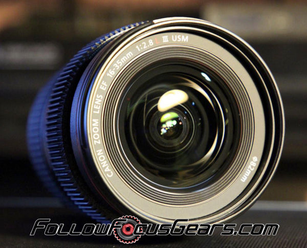 Seamless Follow Focus Gear for Canon 16-35mm f2.8 L III Lens