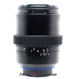 Zeiss Milvus 135mm f2 APO Sonnar ZE Lens Gear Seamless Focus Gear