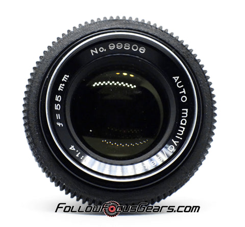 Seamless Follow Focus Gear for Mamiya Sekor 55mm f1.4 Lens