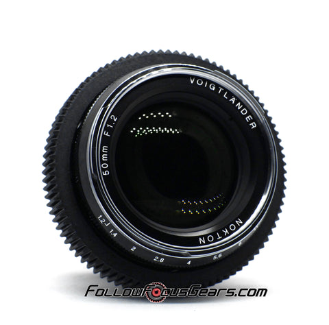 Seamless Follow Focus Gear for Voigtlander 50mm f1.2 Nokton (Leica Mount)
