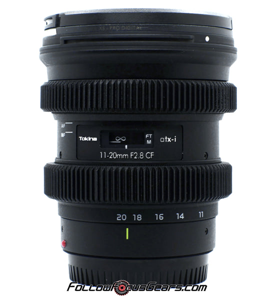 Seamless Follow Focus Gear for Tokina atx-i 11-20mm f2.8 CF Lens