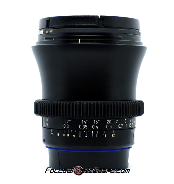 Seamless Follow Focus Gears for Zeiss Milvus 18mm f3.5 ZE Lens