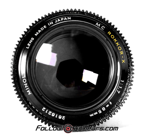 Seamless™ Follow Focus Gear for <b>Minolta MC Rokkor - X 85mm f1.7</b> Lens