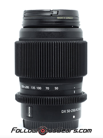 Seamless Follow Focus Gear for Nikon Z 50-250mm f4.5-6.3 DX VR Lens