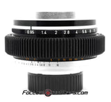 Seamless Follow Focus Gear fo Canon 50mm f0.95 TV Lens