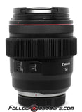 Seamless Follow Focus Gear for Canon RF 50mm f1.2 L USM Lens