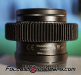 Seamless Follow Focus Gear for Panasonic Lumix G 42.5mm f1.7 Power IOS Lens