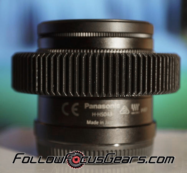 Seamless Follow Focus Gear for Panasonic Lumix G 42.5mm f1.7 Power IOS Lens