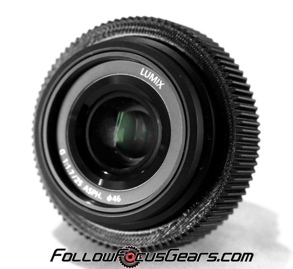 Seamless™ Follow Focus Gear for <b>Panasonic Lumix G 25mm f1.7 ASPH.</b> Lens