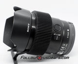 Focus Gear for Sony FE 35mm f1.8 Lens