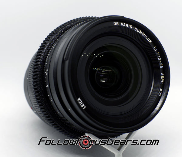 Seamless Follow Focus Gear for Panasonic Leica 10-25mm f1.7 DG Vario-Summilux ASPH Lens