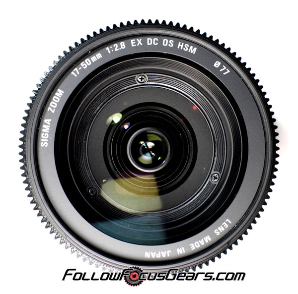 Seamless™ Follow Focus Gear for <b>Sigma 17-50mm f2.8 EX DC OS HSM</b> Lens