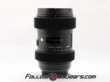 Lens for Sigma 18-35mm f1.8 Lens Seamless Lens Gear
