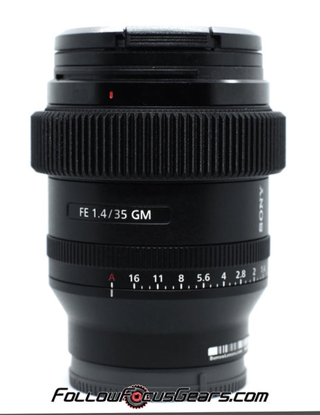 Seamless Follow Focus Gear for the Sony FE 35mm f1.4 GM Lens