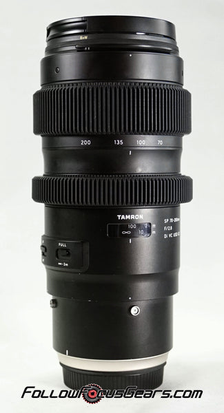 Seamless Follow Focus Gear for Tamron 70-200mm f2.8 SP Di VC USD G2 Lens