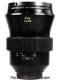 Seamless Follow Focus Gear for Zeiss Otus 28mm f1.4 Lens