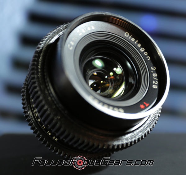 Seamless™ Follow Focus Gear for <b>Contax Zeiss 28mm f2.8 Distagon</b> Lens