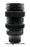seamless follow focus gear for sigma 28-105mm f2.8 dg dn lens