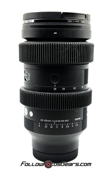 seamless follow focus gear for sigma 28-105mm f2.8 dg dn lens