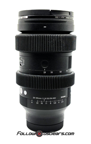 seamless follow focus gear for sigma 28-105mm f2.8 dg dn lens