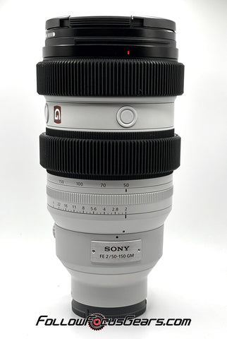 seamless follow focus gear for sony fe 50-150mm f2 gm lens