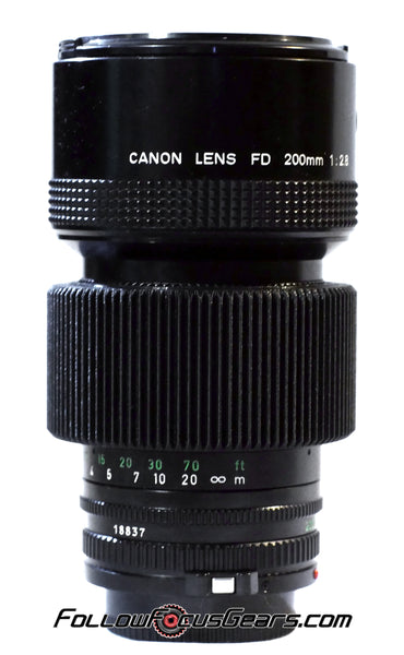 Seamless Follow Focus Gear for Canon FD 200mm f2.8