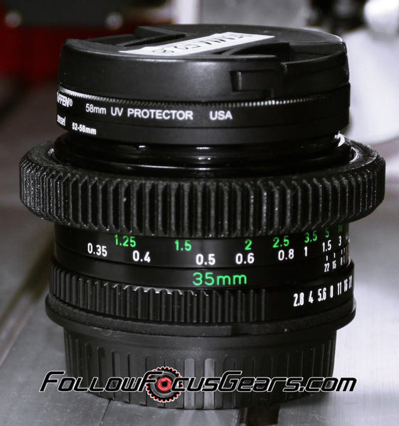 Seamless Follow Focus Gear for Canon FD 35mm f2.8