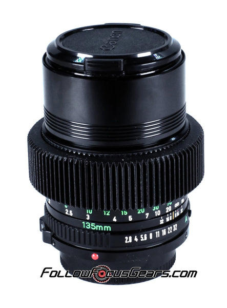 Seamless Follow Focus Gear for Canon FD 135mm f2.8