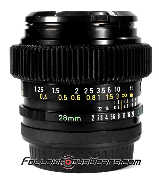 Seamless Follow Focus Gear for Canon FD 28mm f2 S.S.C.