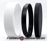 Seamless™ Follow Focus Gear for <b>Carl Zeiss Jena 35mm f2.4 MC (red lettering) Electric</b> Lens