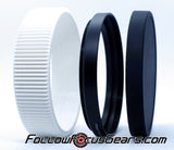 Seamless™ Follow Focus Gear for <b>Schneider Kreuznach Xenotar MF 80mm f2.8 Multicoating S</b> Lens