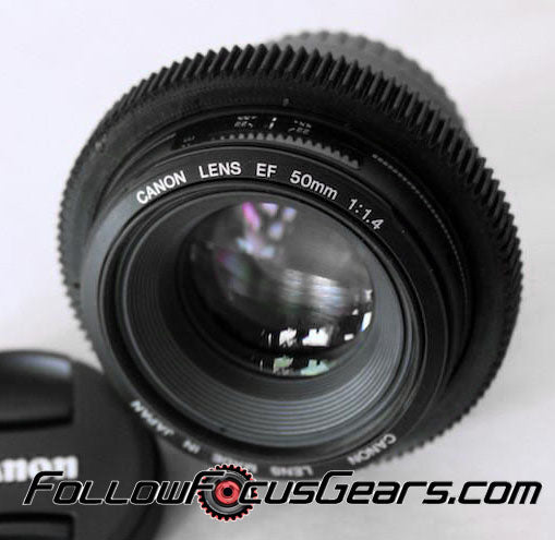 Seamless Follow Focus Gear for Canon EF 50mm f1.4 USM Lens