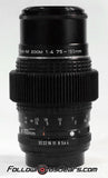 Seamless Follow Focus Gear for Asahi Opt. Co. SMC Pentax-M 75-150mm f4 Lens
