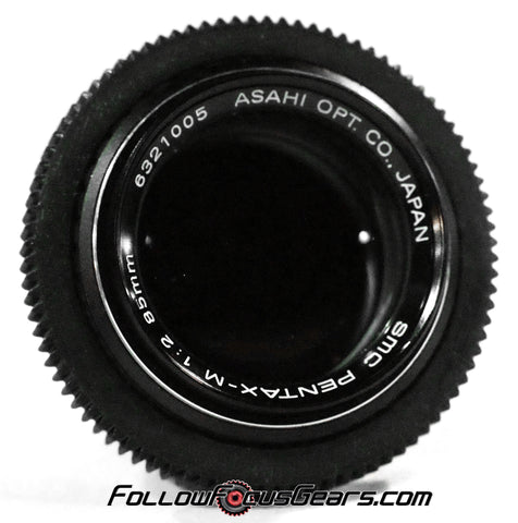 Seamless Follow Focus Gear for Asahi Opt. Co. SMC Pentax-M 85mm f2 Lens