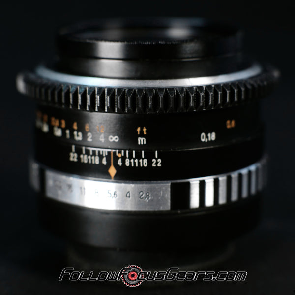 Seamless Follow Focus Gear for Zeiss Carl Jena 35mm f2.8 Flektogon ZEBRA Lens