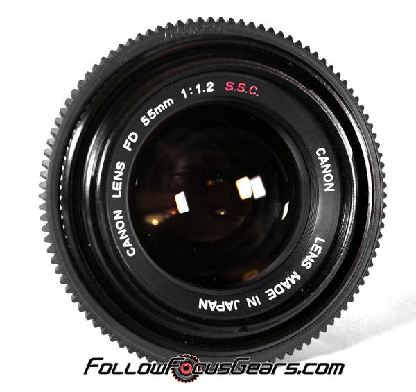 Seamless Follow Focus Gear for Canon FD 55mm f1.2 S.S.C. Lens