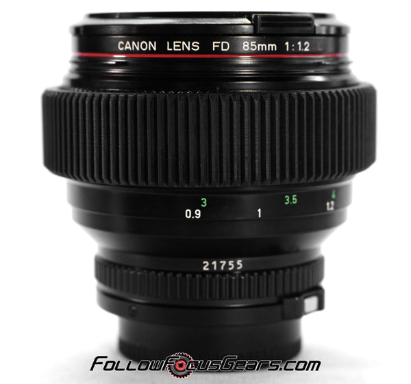 Seamless Follow Focus Gear for Canon FD 85mm f1.2 L Lens