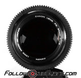 Seamless Follow Focus Gear for Canon FD 85mm f1.8 Lens
